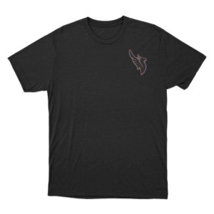 Black Phoenix Badge T Shirt Black