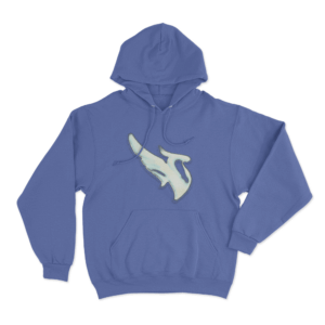 Jumbo Phoenix Hoodie Blue