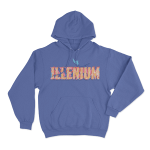 Pastel Illenium Hoodie Blue